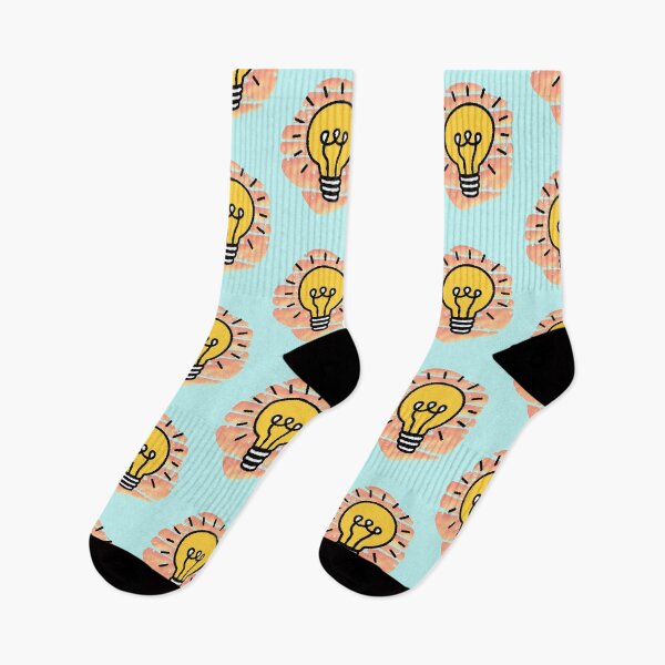 Item preview, Illustrated Light Bulb – Design of Intelligence, Creativity and Inspiration designed and sold by AstronautMerch.