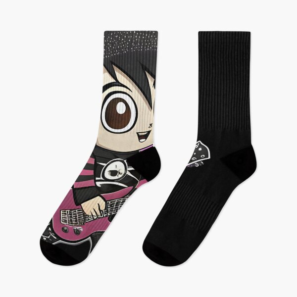 Item preview, music emo Cute Emo Guitarist Character designed and sold by Uglyandcute.