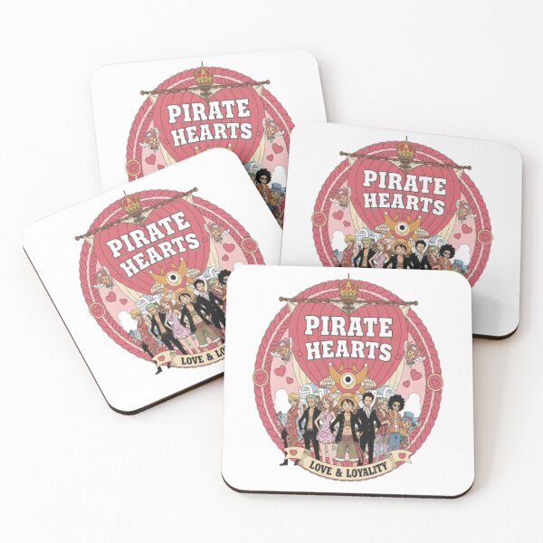 Item preview, One Piece Valentine T-Shirt – Luffy & Straw Hat Pirates Romantic Anime Tee designed and sold by ColorsSoul ⭐️⭐️⭐️⭐️⭐️.
