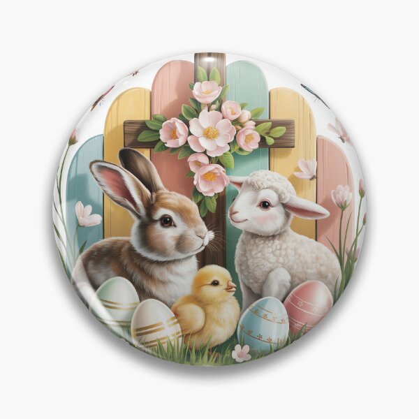 Item preview, Spring Animals and Easter Eggs designed and sold by jkrphoto.
