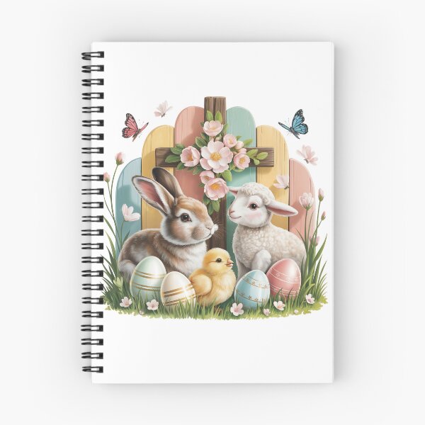 Item preview, Spring Animals and Easter Eggs designed and sold by jkrphoto.
