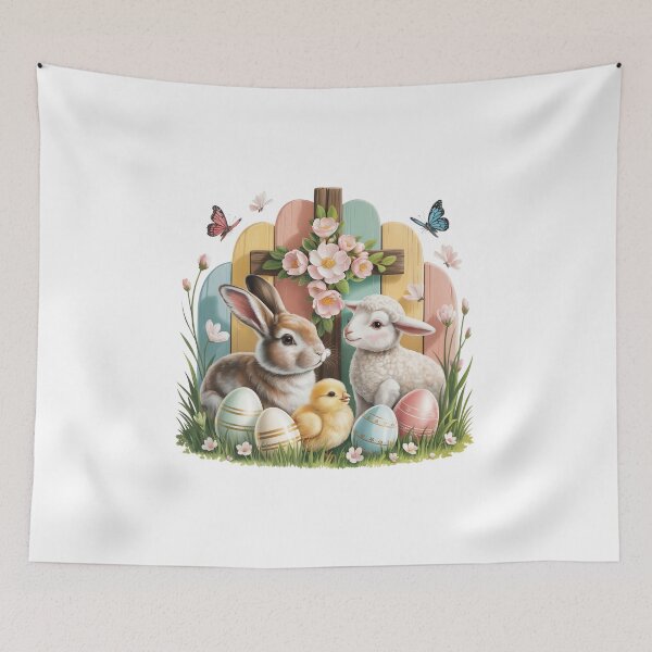 Item preview, Spring Animals and Easter Eggs designed and sold by jkrphoto.