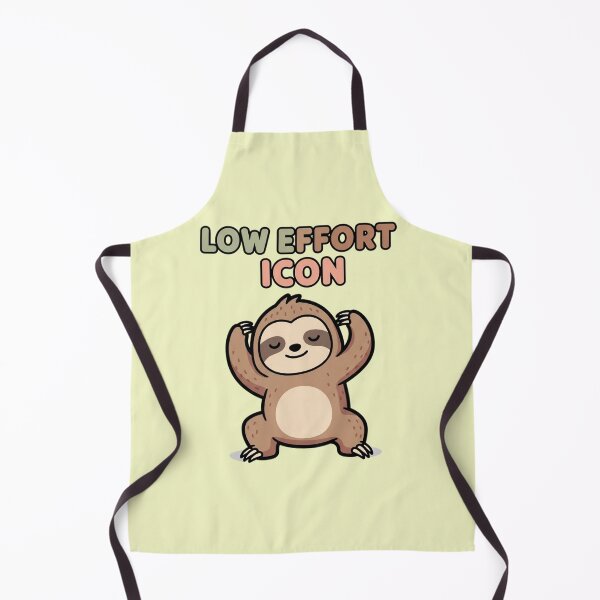 Item preview, Low Effort Icon - Cute Sloth designed and sold by artaipix.