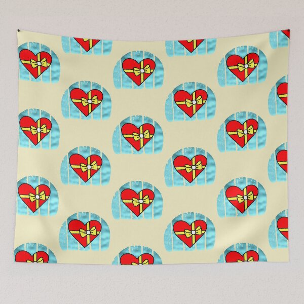 Item preview, Heart Wrapped as a Gift – Romantic Design and Perfect for Special Occasions designed and sold by AstronautMerch.