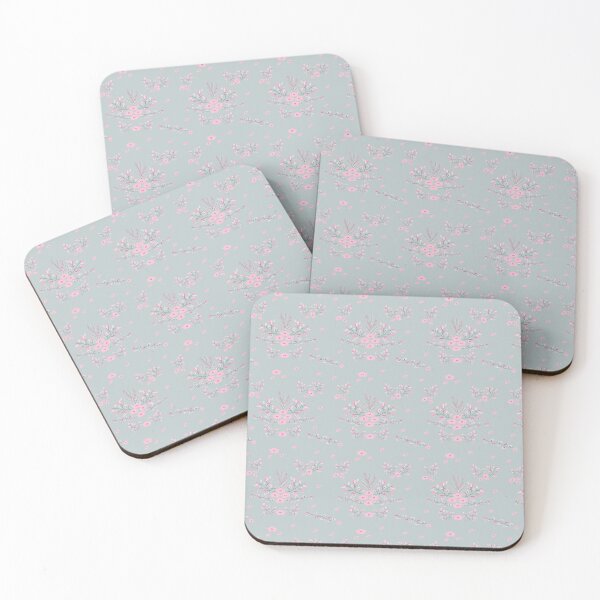 Item preview, roses with branch flower garden on pale background designed and sold by Jhonysaurus.
