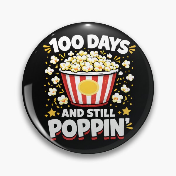 Item preview, 100 Days And Still Poppin Glow Dark Background Golden Popcorn 100th Day Of School Teacher Shirt designed and sold by JaaCreativeShop.
