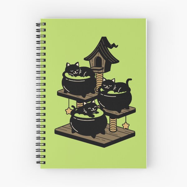 Item preview, Creepy Cat Condos - Witch Cauldrons designed and sold by KawaiiKrypt.