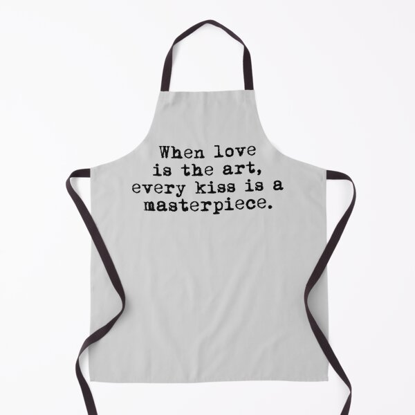 Item preview, When Love Is the Art, Every Kiss Is a Masterpiece  designed and sold by Art & Coffee.