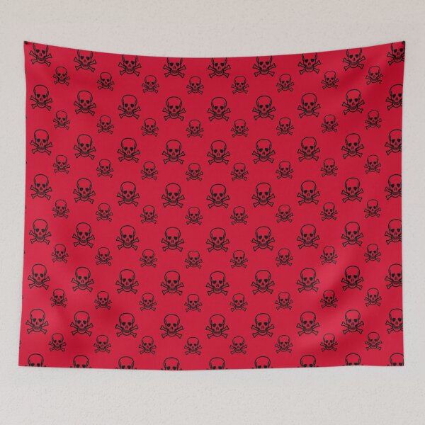 Item preview, skulls with red background designed and sold by Jhonysaurus.