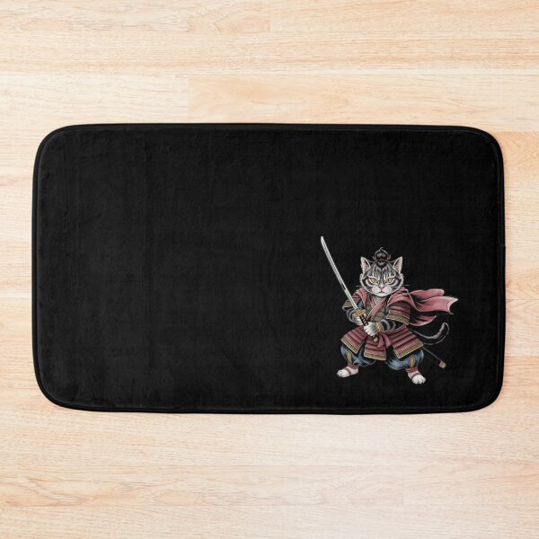 Item preview, Samurai Classic Cat With Catana T-shirt  designed and sold by BsDrip.