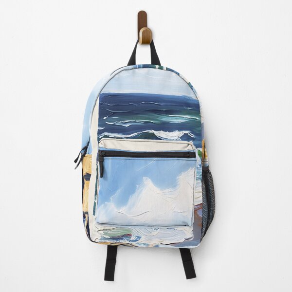 Item preview, Trouville-sur-Mer France Impressionist Beach Art - Normandy Coast designed and sold by FrancophileFun.
