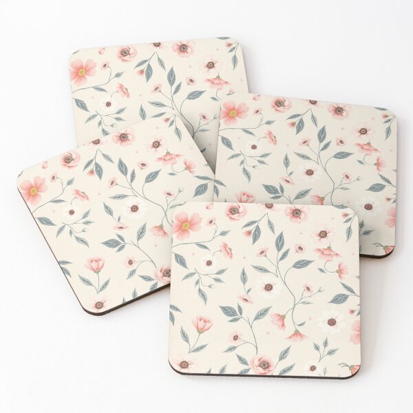 Item preview, Soft Floral Pattern Little Flowers designed and sold by Sachie's Studio.