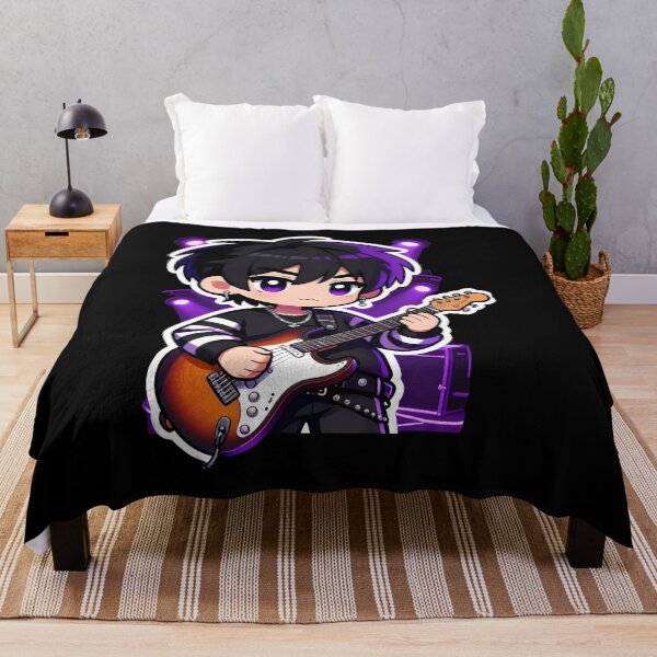 Item preview, music emo Cute Emo Guitarist Character designed and sold by Uglyandcute.