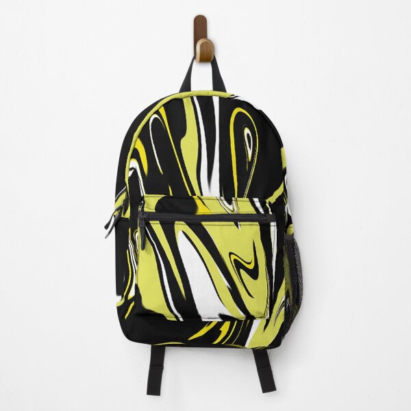 Item preview, abstract yellow with black art designed and sold by Jhonysaurus.