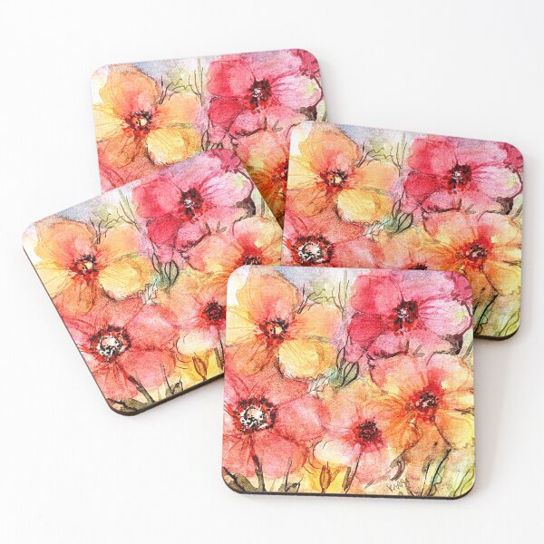 Item preview, Watercolor Wildflower Whispers designed and sold by Kara Draws.