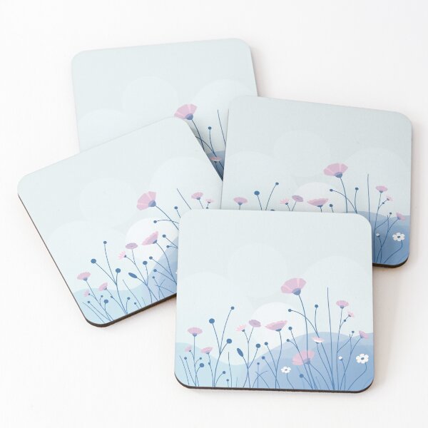 Item preview, Soft Misty Floral Little Flowers designed and sold by Sachie's Studio.