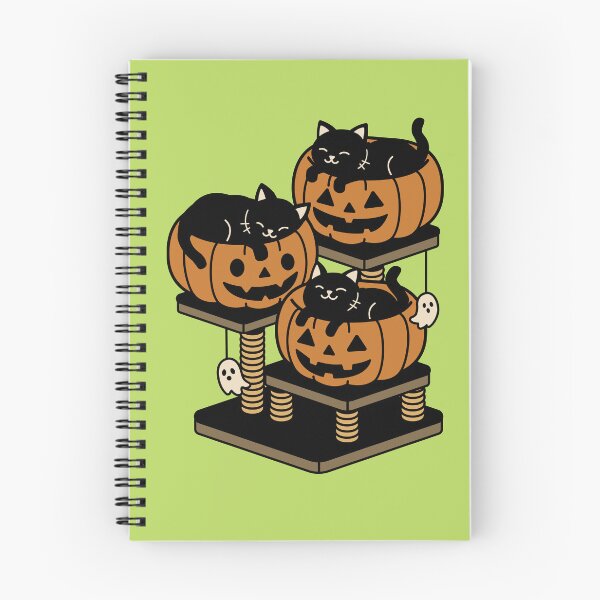 Item preview, Creepy Cat Condos - Jack o' Lantern designed and sold by KawaiiKrypt.