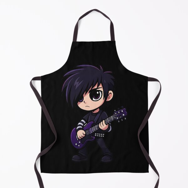 Item preview, music emo Cute Emo Guitarist Character designed and sold by Uglyandcute.