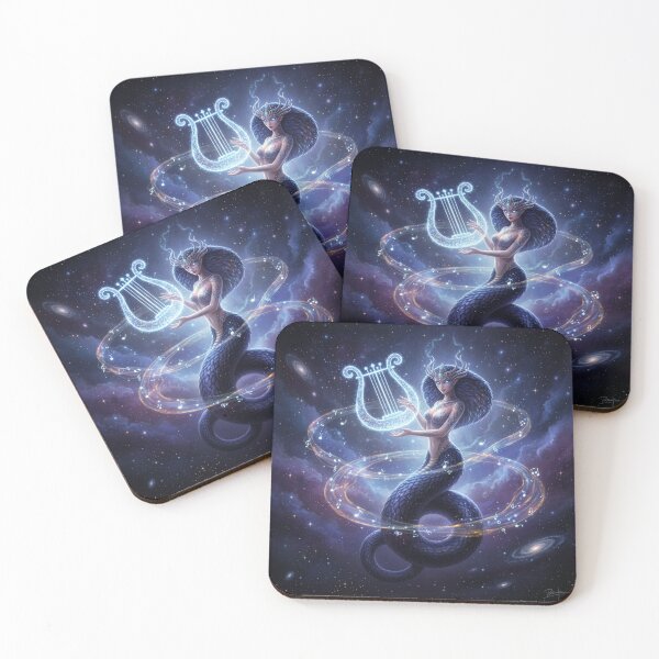 Item preview, Cosmic Cobra - Lyra designed and sold by Cosmic Zoo.