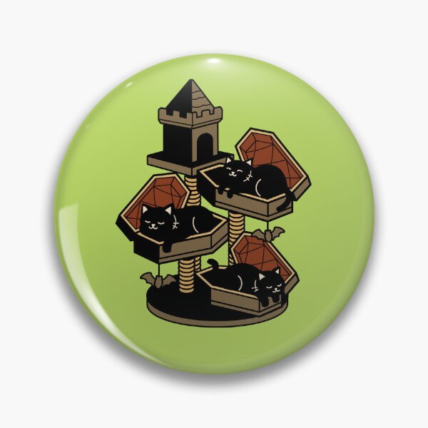 Item preview, Creepy Cat Condos - Vampire Coffins designed and sold by KawaiiKrypt.