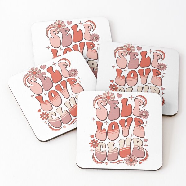 Item preview, Retro Self Love Club Aesthetic - Groovy 70s Floral Valentine designed and sold by Aura Art Studio.