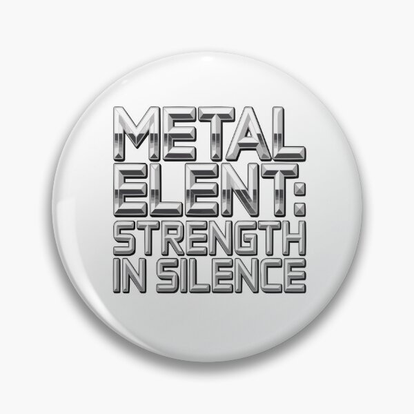 Item preview, Metal Element Strength in Silence – Wuxing Philosophy Shirt designed and sold by MoodThreadz.