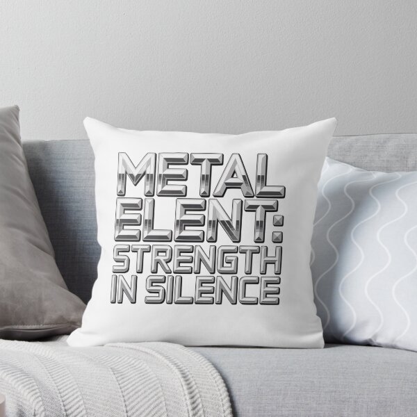 Item preview, Metal Element Strength in Silence – Wuxing Philosophy Shirt designed and sold by MoodThreadz.