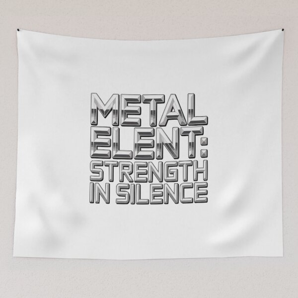 Item preview, Metal Element Strength in Silence – Wuxing Philosophy Shirt designed and sold by MoodThreadz.