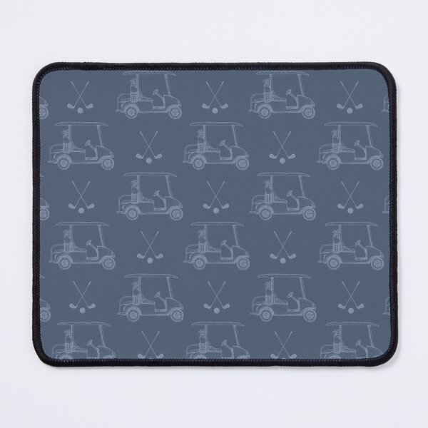 Item preview, Tonal Golf Carts & Clubs on Dark Gray Blue designed and sold by KSimpson838.