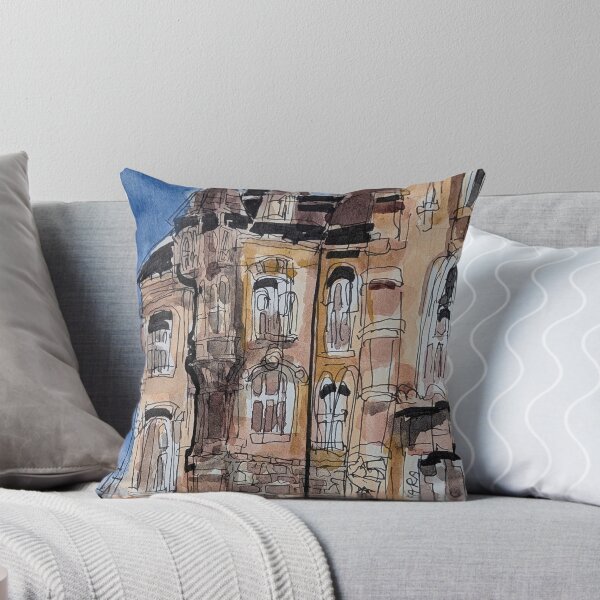 Item preview, Victorian House, Ink and Watercolor designed and sold by Kara Draws.