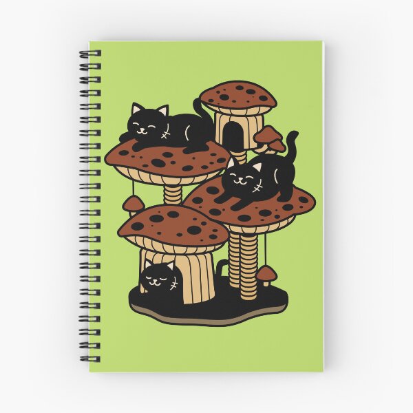 Item preview, Creepy Cat Condos - Fungi Mushrooms designed and sold by KawaiiKrypt.