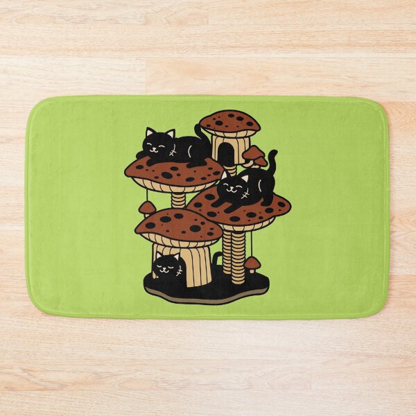 Item preview, Creepy Cat Condos - Fungi Mushrooms designed and sold by KawaiiKrypt.