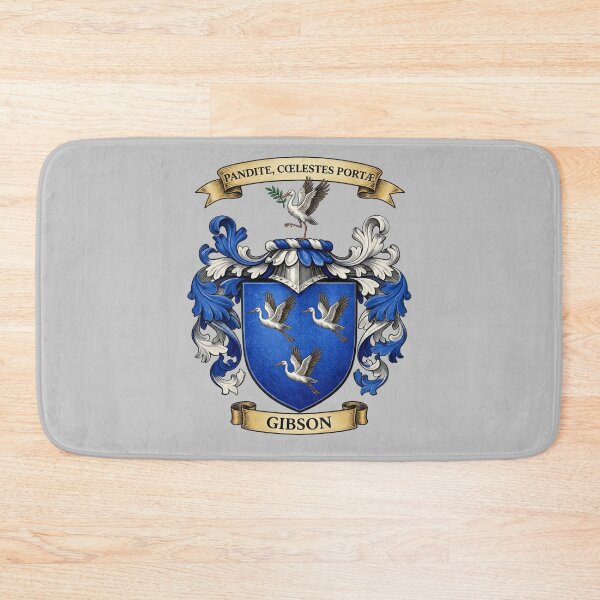 Item preview, The Gibson Family Coat of Arms designed and sold by BagTown Clans.