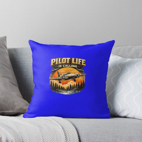 Item preview, Pilot Life Is Calling – Vintage Airplane Aviation Design designed and sold by thameister.