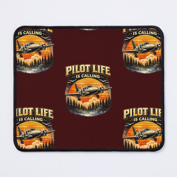 Item preview, Pilot Life Is Calling – Vintage Airplane Aviation Design designed and sold by thameister.