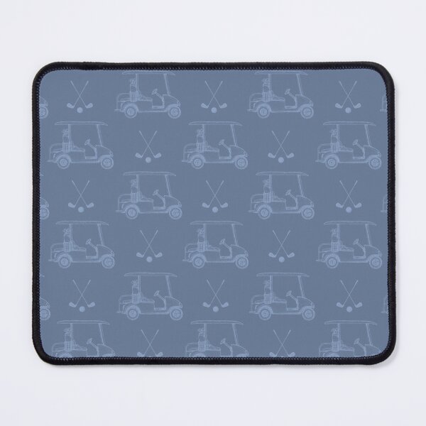 Item preview, Tonal Golf Carts & Clubs on Gray Blue designed and sold by KSimpson838.