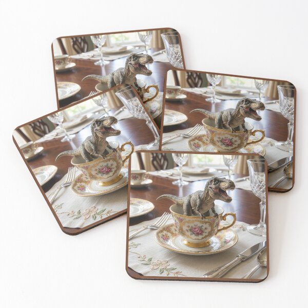 Item preview, Tyrannosaurus Rex in a Tea Cup designed and sold by Tridentulus.
