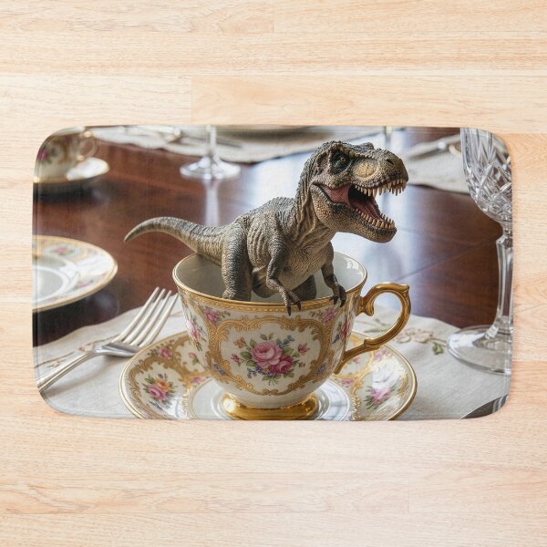 Item preview, Tyrannosaurus Rex in a Tea Cup designed and sold by Tridentulus.