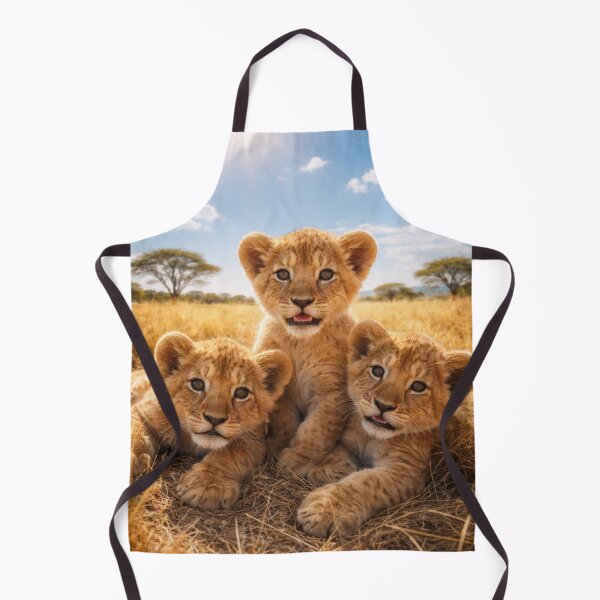 Item preview, Three Lion Cubs Under the Sun designed and sold by JuViRo.