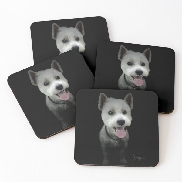 Item preview, West Highland Terrier Portrait designed and sold by DeeplineArt.