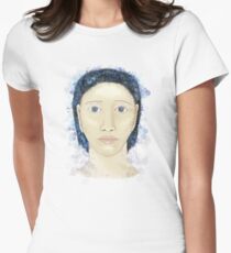 Face with boubles Women's Fitted T-Shirt