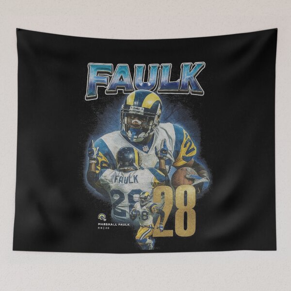 Item preview, Marshall Faulk Rams designed and sold by TheArtOfCar.
