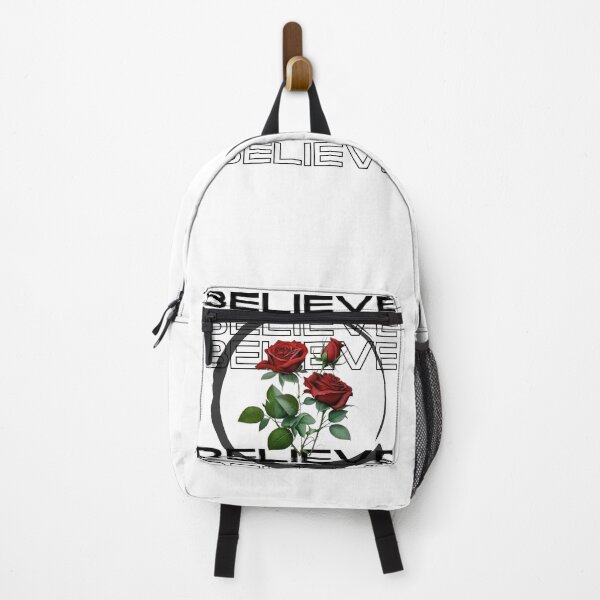 Item preview, Minimalist Red Rose Believe Design designed and sold by LoraDesign98.
