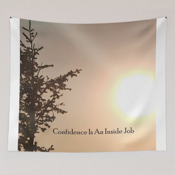 Item preview, Confidence Is An Inside Job - Empowered Presence Sticker designed and sold by JohnWhiteCloud.