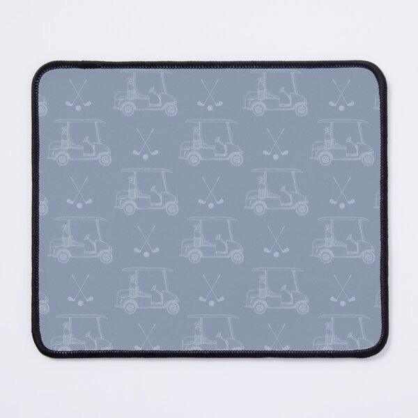 Item preview, Tonal Golf Carts & Clubs on Light Gray Blue designed and sold by KSimpson838.
