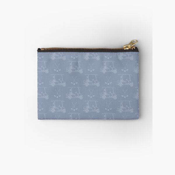 Item preview, Tonal Golf Carts & Clubs on Light Gray Blue designed and sold by KSimpson838.