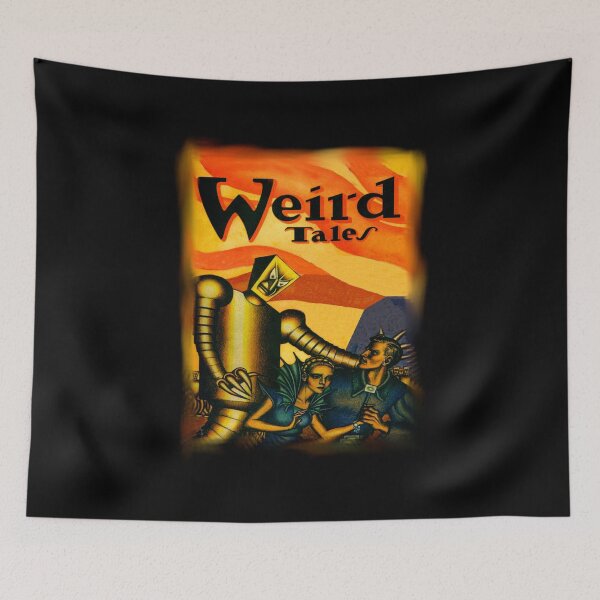 Item preview, Vintage magazine cover, Weird  Tales designed and sold by stevepaint.