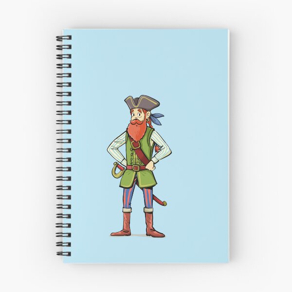 Item preview, friendly look pirate with a red beard designed and sold by duxpavlic.