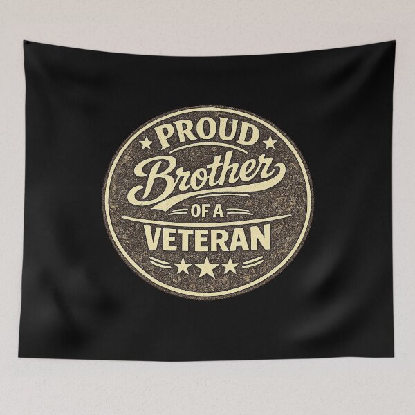 Item preview, Proud Brother of a Veteran designed and sold by DIRTYDUNNZ.