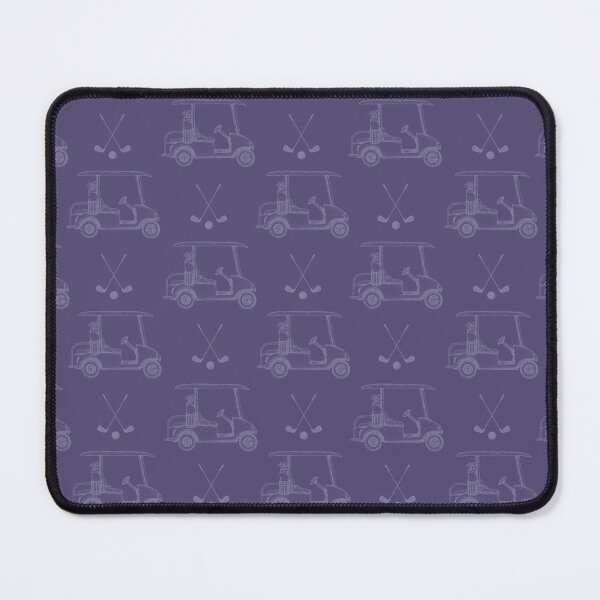 Item preview, Tonal Golf Carts & Clubs on Dark Gray Indigo designed and sold by KSimpson838.